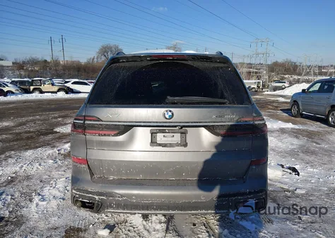 2023 BMW X7 xDrive40I из США, поврежденный, VIN 5UX23EM00P9N89076